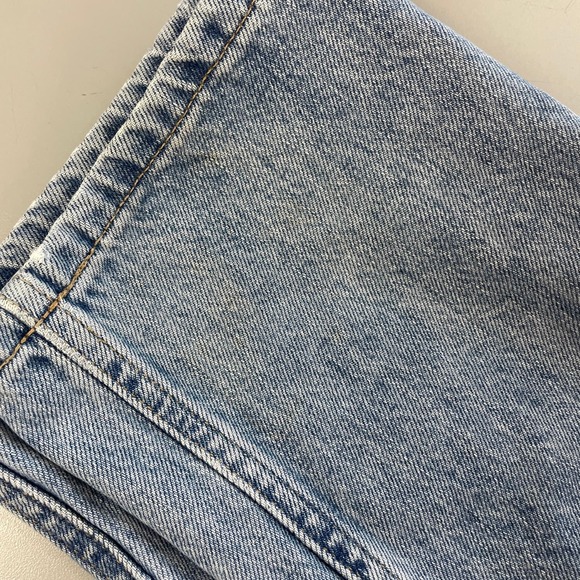 Everlane Light Wash Denim The Curvy 90's Cheeky Straight Jeans 28R - Picture 7 of 7